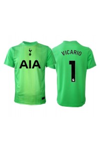 Tottenham Hotspur Guglielmo Vicario #1 Keeper Fotballdrakt Hjemme Klær 2025-26 Korte ermer